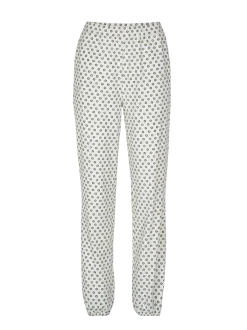 Lange Schlafhose aus Bio Baumwolle(batikdruck pazifik, XS)