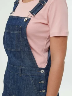 Latzhose aus Bio-Baumwolle(dark denim, 36)