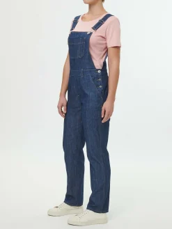 Latzhose aus Bio-Baumwolle(dark denim, 36)