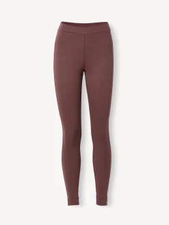 Legging aus Bio Baumwolle(chocolat, 36)