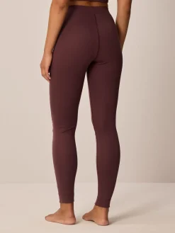 Legging aus Bio Baumwolle(chocolat, 36)