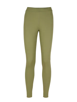 Legging aus Bio Baumwolle(olivgrün, 34)