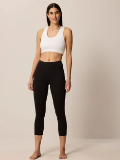 Leggings aus Bio Baumwolle(schwarz, 38)
