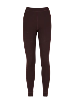 Leggings aus Bio Wolle(aubergine, XS)