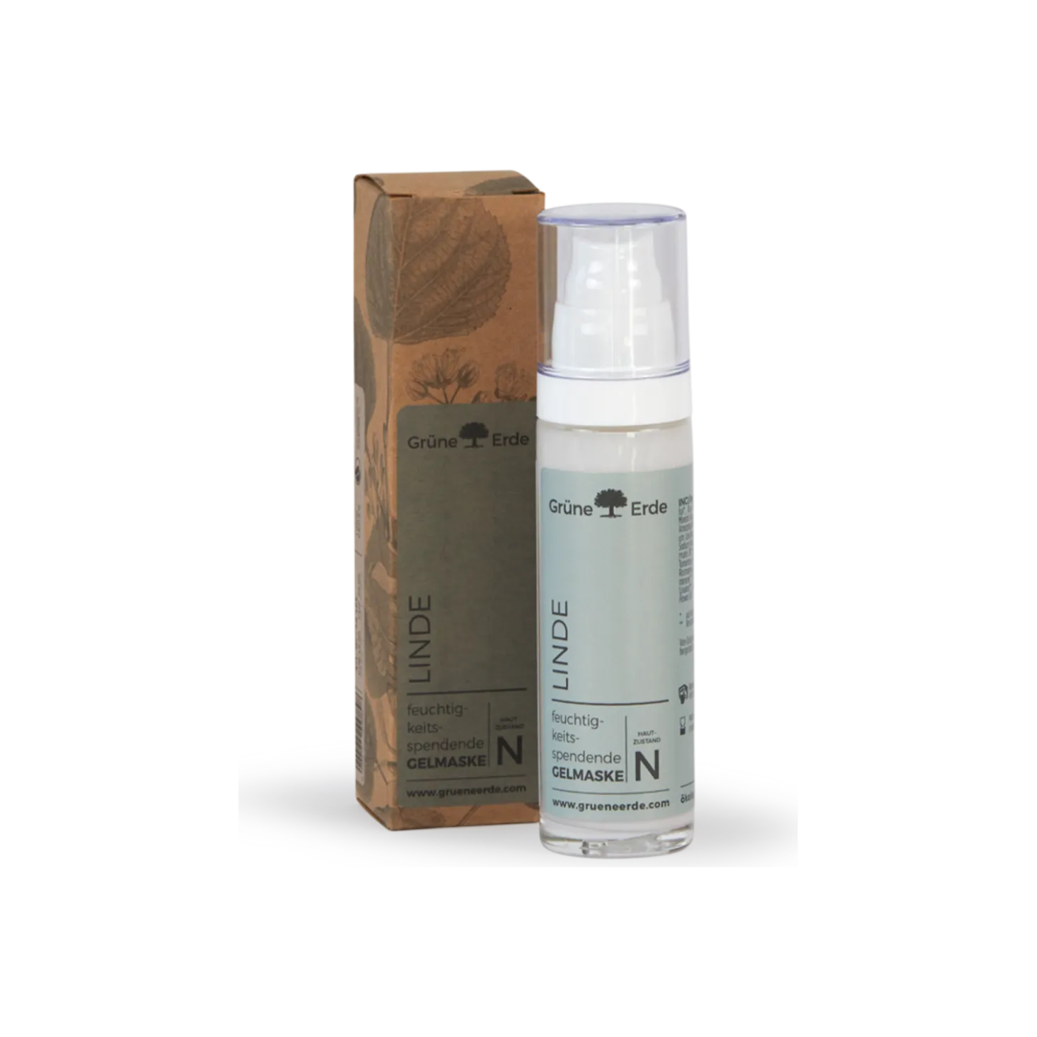 Lindenknospenfeuchtigkeitsspendende Gelmaske 50 ml