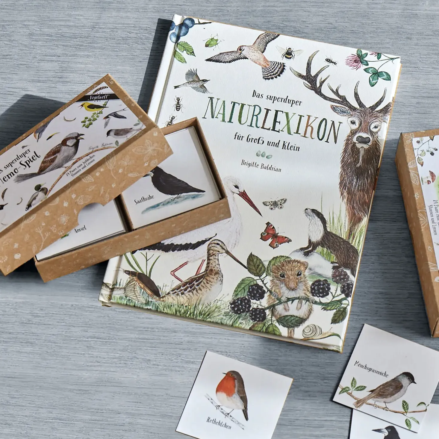 Memo Spiel24 Paare (Naturgarten)