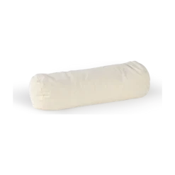 Nackenrollen-Kissen35 x 12 cm, Überzug: 100 % Baumwolle, Füllung: Bio-Dinkelspelzen, GOTS, NATURTEXTIL BEST (natur, 35 x 12 cm)