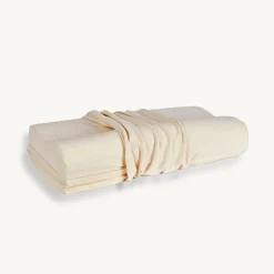 Nackenstützkissen3-teilig, 100 % Naturlatex, VEGAN (höhenverstellbar, 32 x 68 cm)