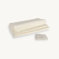 Nackenstützkissen3-teilig, 100 % Naturlatex, VEGAN (höhenverstellbar, 32 x 68 cm)
