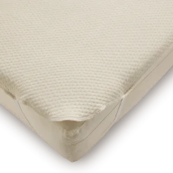 OUTLET Doppelstrickauflage100 % Baumwolle, mit elastischen Eckbändern (180 x 200 cm)