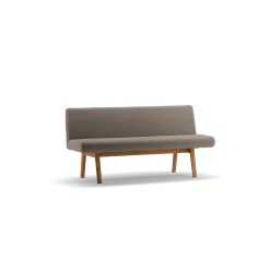Polsterbank Ketil(Wollstoff Tano natur, 180 cm, Buche)