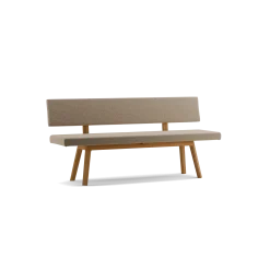 Polsterbank Mirato(Wollstoff Stavang sand, 180 cm, Eiche)