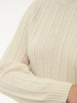 Pullover aus Alpakawolle(offwhite, XS)