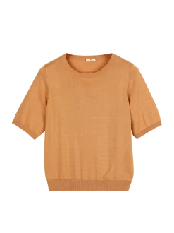Pullover aus Bio-Baumwolle(caramel, XS)