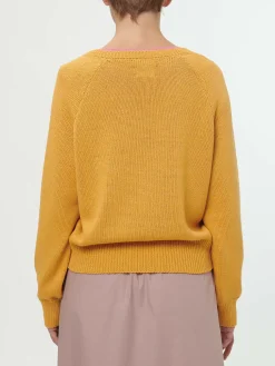 Pullover aus Bio-Baumwolle(honiggelb, XS)