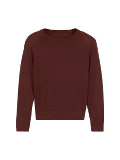 Pullover aus Bio-Baumwolle(mahagoni, XS)