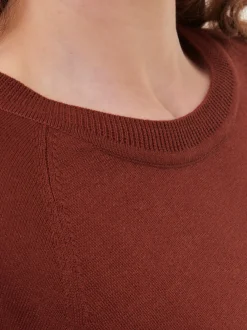 Pullover aus Bio-Baumwolle(mahagoni, XS)