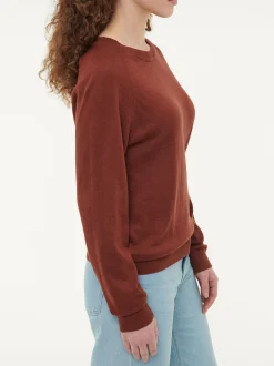 Pullover aus Bio-Baumwolle(mahagoni, XS)