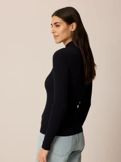 Pullover aus Bio Baumwolle(navy, M)