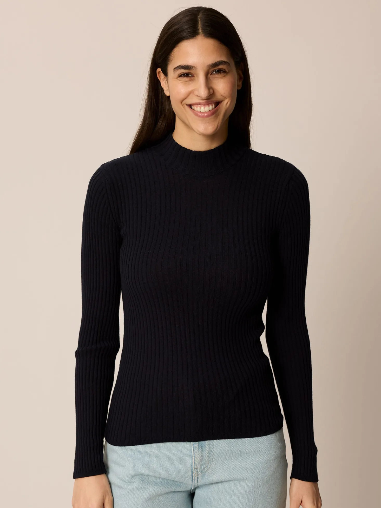 Pullover aus Bio Baumwolle(navy, M)