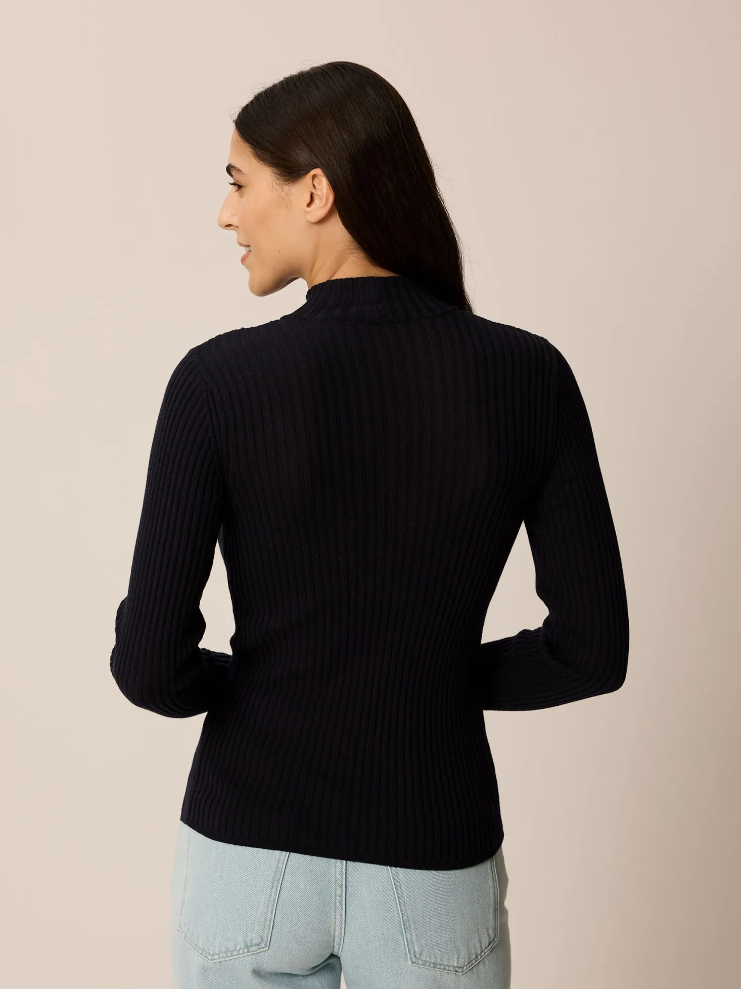 Pullover aus Bio Baumwolle(navy, M)