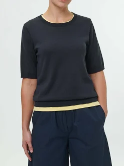 Pullover aus Bio-Baumwolle(navy, XS)