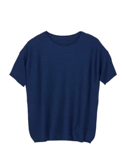 Pullover aus Bio-Baumwolle(navy, XS)