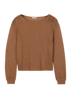 Pullover aus Bio-Baumwolle(nougat, XS)
