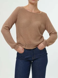Pullover aus Bio-Baumwolle(nougat, XS)