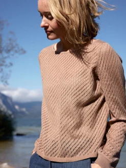 Pullover aus Bio-Baumwolle(nougat, XS)