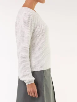 Pullover aus Bio Baumwolle(offwhite, L)