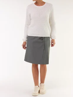 Pullover aus Bio Baumwolle(offwhite, L)