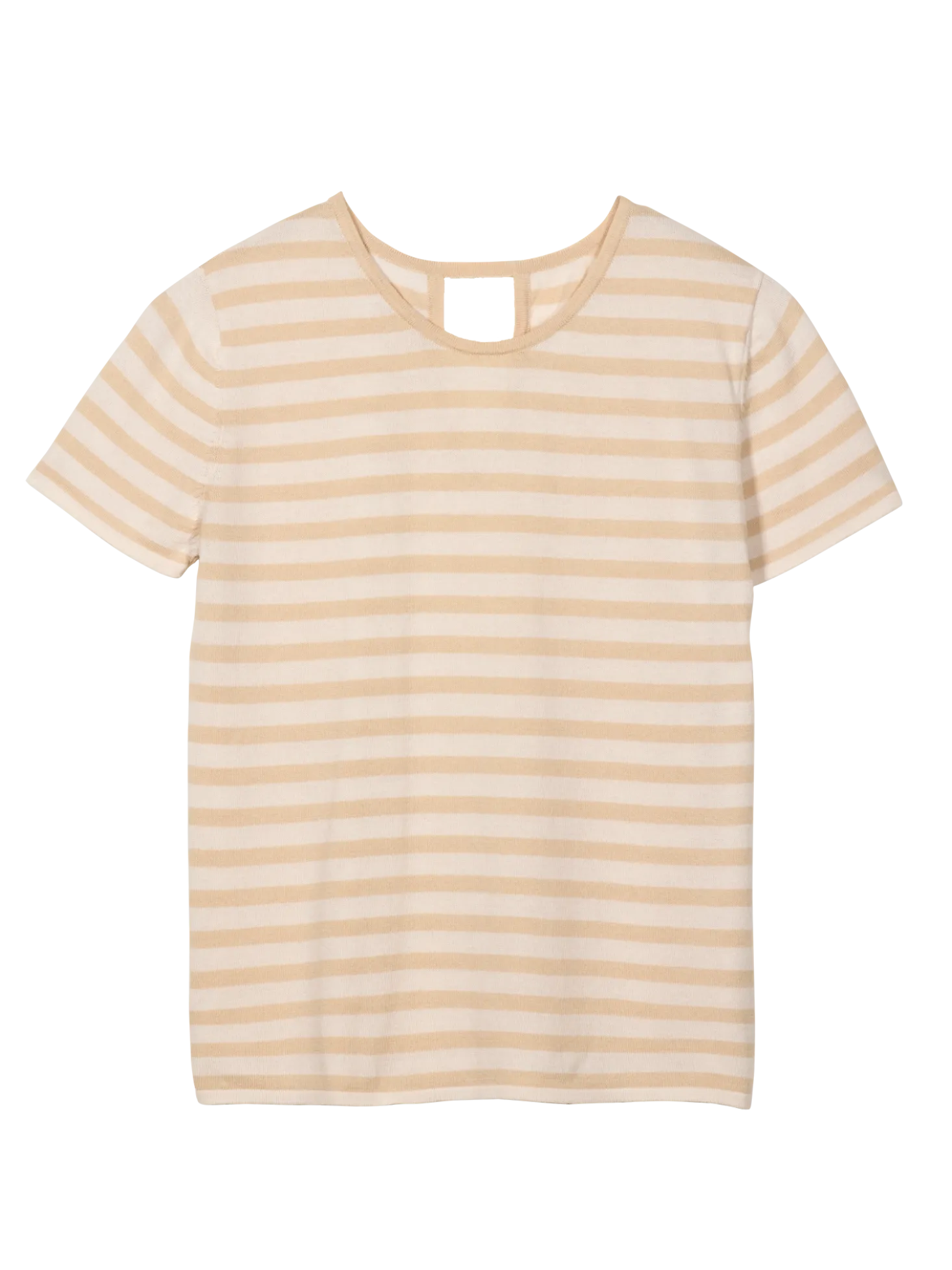 Pullover aus Bio Baumwolle(offwhite/dijon ringel, S)