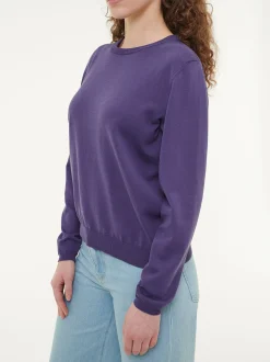 Pullover aus Bio-Baumwolle(royalblau, XS)