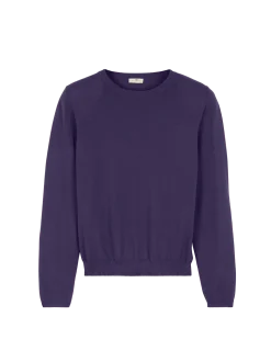 Pullover aus Bio-Baumwolle(royalblau, XS)