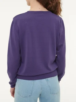 Pullover aus Bio-Baumwolle(royalblau, XS)