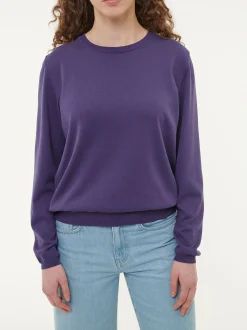 Pullover aus Bio-Baumwolle(royalblau, XS)