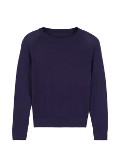 Pullover aus Bio-Baumwolle(royalblau, XS)