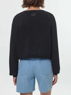 Pullover aus Bio-Baumwolle(schwarz, XS)