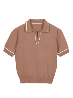 Pullover aus Bio-Baumwolle(schoko mousse, XS)