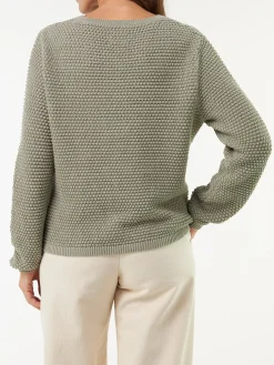 Pullover aus Bio Baumwolle(seegras, XL)
