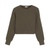 Pullover aus Bio-Baumwolle und Wolle(moor melange, XS)