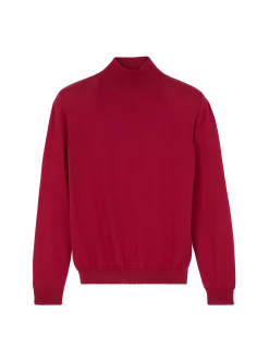 Pullover aus Bio-Baumwolle(weinrot, XS)