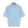 Pullover aus Bio-Wolle(lichtblau, XS)