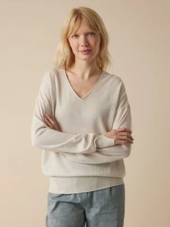 Pullover aus Bio-Wolle(natur melange, M)