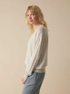 Pullover aus Bio-Wolle(natur melange, M)