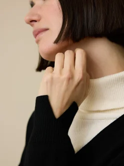 Pullover aus Bio-Wolle(schwarz, XS)
