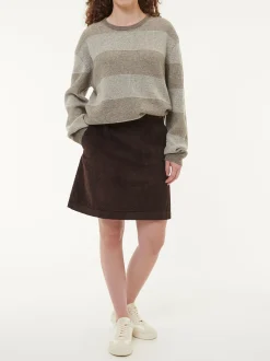 Pullover aus Yakhaar und Schafwolle(yak mix natur/hasel, XS)