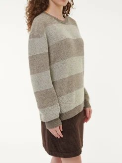 Pullover aus Yakhaar und Schafwolle(yak mix natur/hasel, XS)