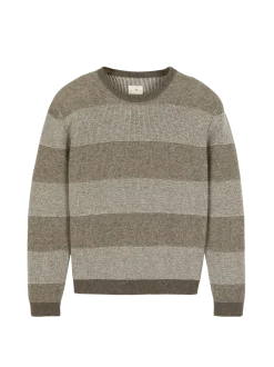 Pullover aus Yakhaar und Schafwolle(yak mix natur/hasel, XS)